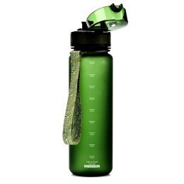 Bidon sportowy Meteor 500 ml ciemnozielony