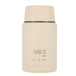 NC3807 TERMOS OBIADOWY 550ML BEŻOWY NILS CAMP