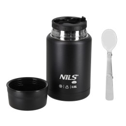 NC3807 TERMOS OBIADOWY 550ML CZARNY NILS CAMP