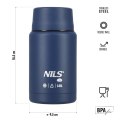 NC3807 TERMOS OBIADOWY 550ML NIEBIESKI NILS CAMP